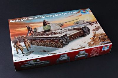 Trumpeter 00359 1/35 Russia KV-1 Tank (model 1942)