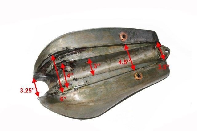 FITS TRIUMPH TRIDENT T160 Fuel Petrol Tank 4 Gallon Cherry Red & White