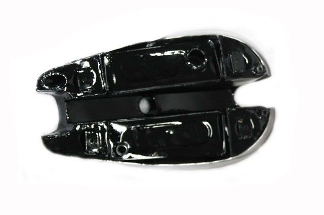 Ariel Square Four Red Hunter Petrol Fuel Tank Black Painted Chrome Plated  
