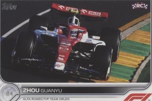 2022 Topps Formula 1 - Zhou Guanyu #67