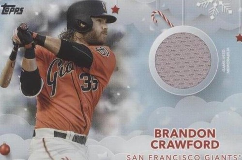 2020 Topps Holiday - Brandon Crawford #WHR-BC