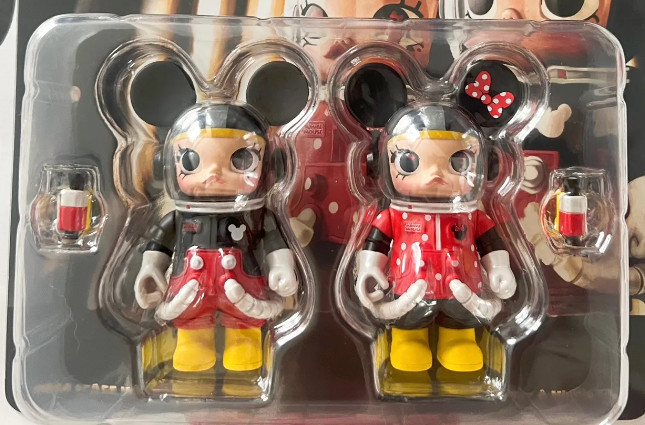 ぬいぐるみ MEGA 100% MOLLY MICKEY & MINNIE MOUSE Mega Space