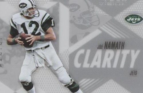 2015 Panini Clear Vision Joe Namath #CL-15