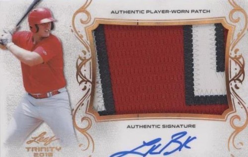 2018 Leaf Trinity - Luken Baker #PA-LB1