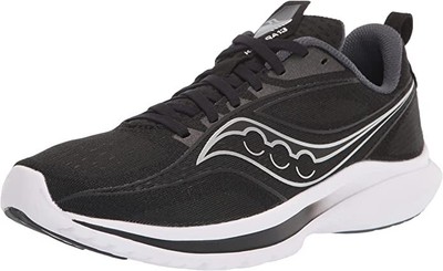 

Женские кроссовки Saucony Kinvara 13, черные/серебристые, 6,5 B Medium US, Black/silver