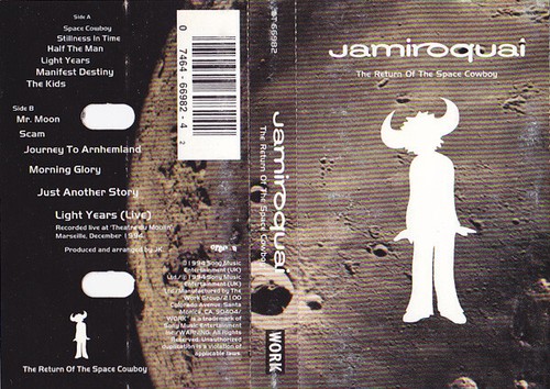 未使用UK盤 JAMIROQUAI/RETURN OF THE SPACE Jamiroquai – The Return Of The Space Cowboy – CD (Album