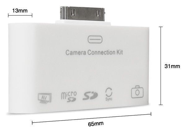 Lectores de tarjetas y USB Host para iPad 2
