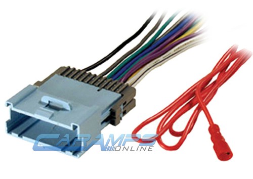 NEW CAR STEREO CD PLAYER WIRING HARNESS WIRE ADAPTER PLUG FOR