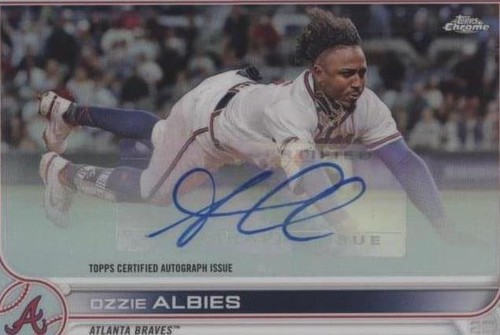 2022 Topps Chrome Update Series - Ozzie Albies #AC-OA