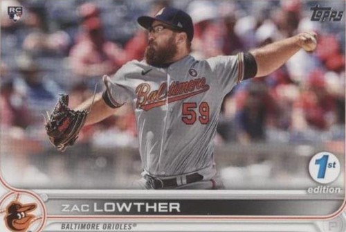 2022 Topps Series 1 1st Edition - Zac Lowther #133