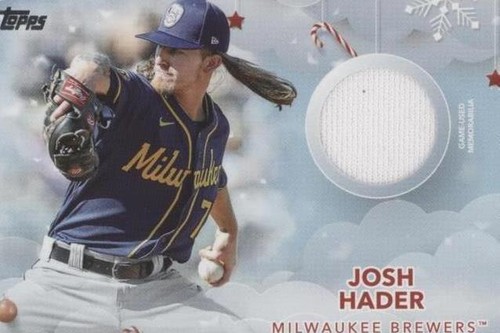 2020 Topps Holiday - Josh Hader #WHR-JH