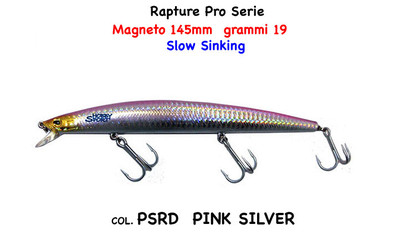 LONG JERK MAGNETO 145 Col PSRD 22 GR SPINNING MARE  RAPTURE TRABUCCO 18804676