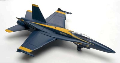 Revell SnapTite F-18 Blue Angel Plastic Model Kit 1:72 Scale 031445011856