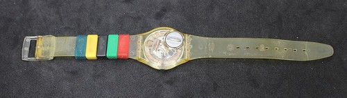 Vintage 1996 Swatch Watch Commemorative 1996 Atlanta Olympic Games #669 D-1