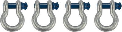 5/8'' X 3.25 Ton D Ring Bow Shackle with Screw Pin Clevis (Rigging/Towing/Off Roa