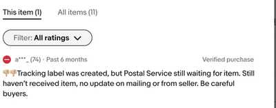 Item photo(s) from verified buyer