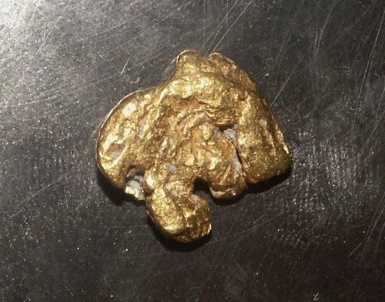 Genuine Natural Gold Nugget from Atlin, BC,  5.25 Grams