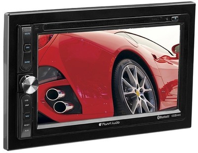 Planet P9630BRC Double DIN 62quot TFT Monitor Bluetooth amp Rear View Camera