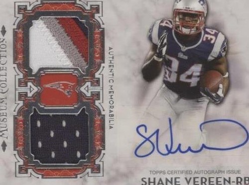 2013 Topps Museum Collection Shane Vereen #SSDRA-SV