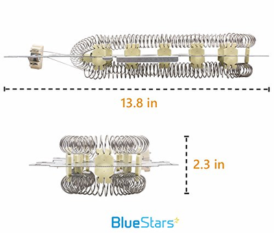 Ultra Durable 8544771 Dryer Heating Element Replacement Part by Blue Stars – Fit