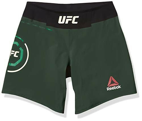 Reebok Women's Green UFC Fight Kit Octagon 2-in-1 Shorts