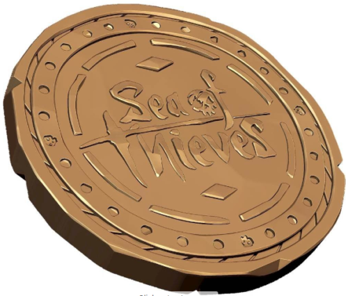 Sea of Thieves Limited Edition Coin 2018 Pre-Order Incentive
