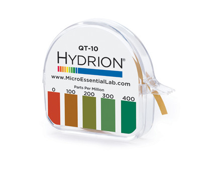 HYDRION QT-10 QUATERNARY TEST PAPER