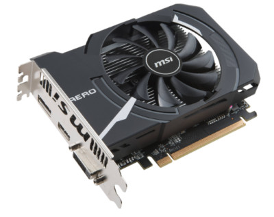 MSI Radeon RX 560 AERO ITX 2G OC Graphics Card 4GB GDDR5