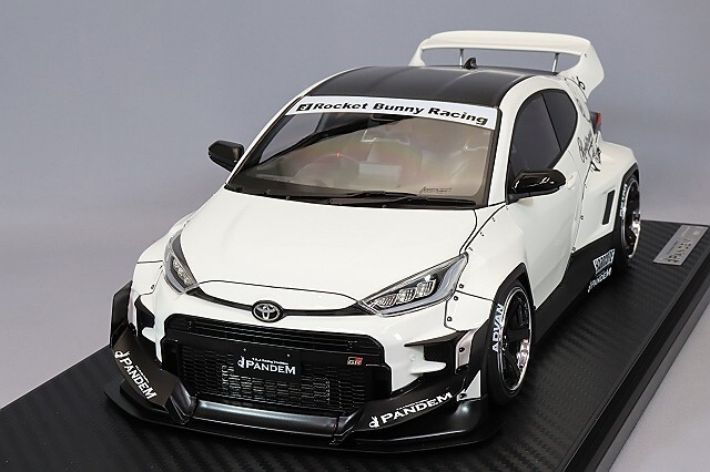 ミニカー PANDEM GR YARIS (4BA) Silver With Engine IG2904 1/18 PANDEM GR YARIS (4BA) Silver With Engine | LINE