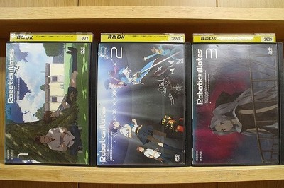 Japanese ANIME DVD ROBOTICS NOTES vol.1-3 set (incomplete)