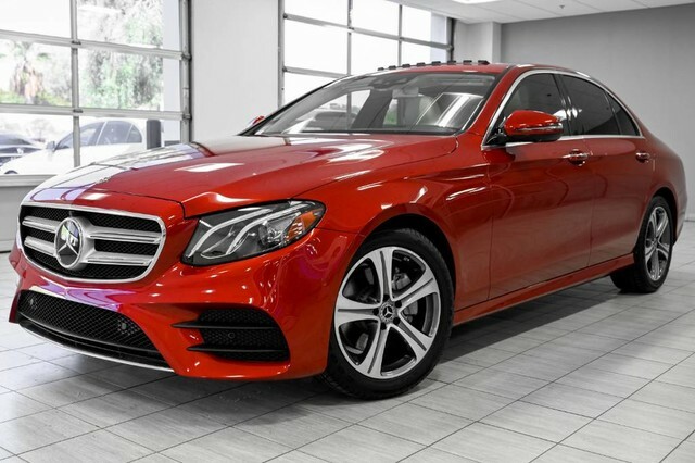 Mercedes Benz E Class 19 For Sale Exterior Color Red