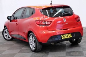 2015 Renault Clio IV B98 Expression EDC Red 6 Speed Sports Automatic Dual Clutch Hatchback