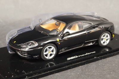 1:43 KYOSHO K05031BK Ferrari 360 Modena Black model cars