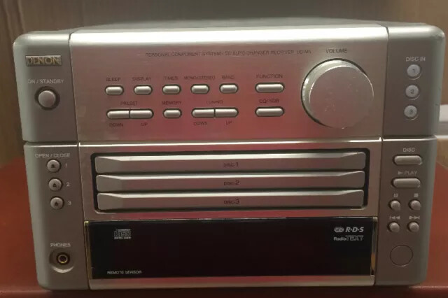 Vintage Denon UD-M5 Personal Component System CD Receiver 3