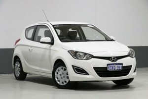 2014 Hyundai i20 PB MY14 Active White 6 Speed Manual Hatchback | Cars