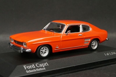 1:43 Ford Capri 1969 Light Red Model cars