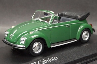 1:43 Volkswagen 1302 Cabrio 1970 Green Model cars