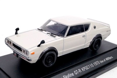 Ebbro 1/43 Nissan Skyline Gt-R Kpgc110 1973 White Oldies 43559 Limited Product