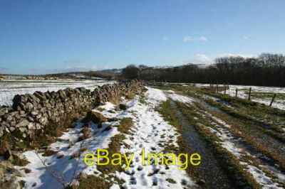 Photo 6x4 Farm track above Great Rocks Dale Cowlow Although not currently c2007