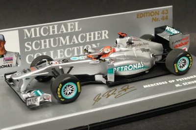 1:43 Mercedes Petronas F1 Team MGP W02 M.Schumacher 2011 7