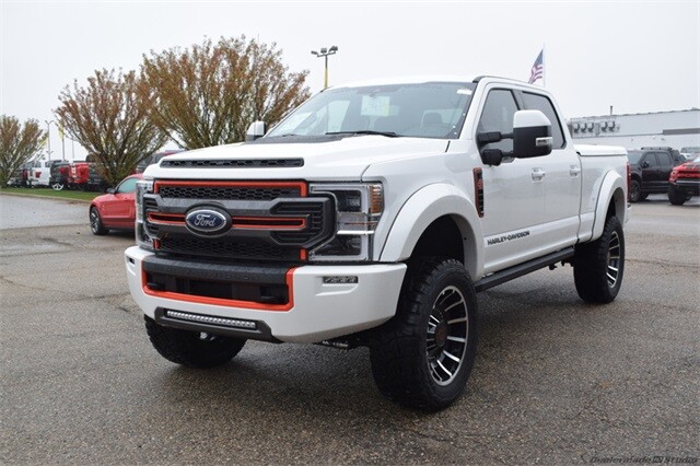 2020 Ford F250sd Harley Davidson Edition White 4d Crew