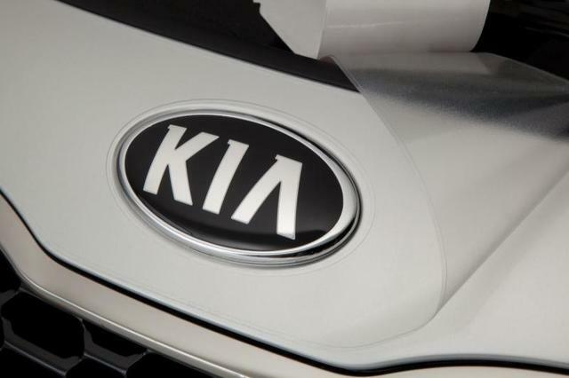 2014-2016 Kia Forte OEM Hood Protector Clear Applique A7025-ADU01
