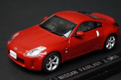 1:43 EBBRO 43788 Nissan Fairlady Z 2005 Red