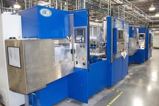 2014 ABWOOD TS3 CMVR TWIN SPINDLE Solar silicon Brick Ingot Grinder Polisher