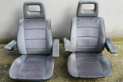 vw T3 Pilotensitze m. Armlehnen verstellbar Velour  - LLE Multivan Bully 