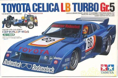 Tamiya 1/24 Toyota Celica Lb Turbo Gr.5 4950344987597 Motor Rise Kit 24007 Car