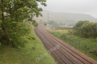 Photo 6x4 North to Ais Gill summit Grisdale From road bridge at Ais Gill c2010
