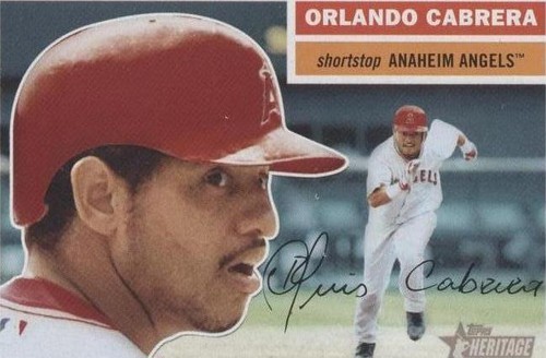2005 Topps Heritage - Orlando Cabrera #268