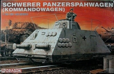 DRAGON 6071 Schwerer Panzerspahwagen Kommandowagen 1:35
