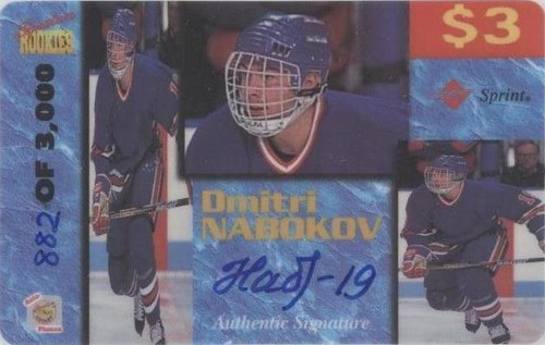 1995 Signature Rookies Auto-Phonex - Dmitri Nabokov #30